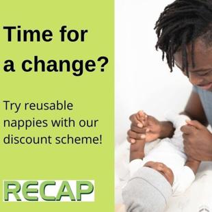Time for a change? Try reusable nappies with our discount scheme!