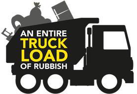 Lorry icon with 'An entire truck load of rubbish'