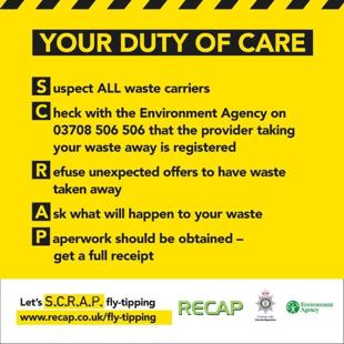 The SCRAP Campaign Duty of Care summary